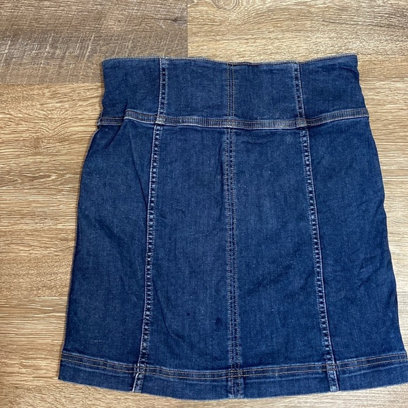 Free people Denim Skirt - Picture 2 of 5